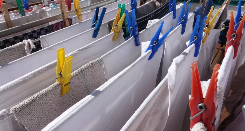 2 щепотки в стакан: старые кухонные полотенца благоухают от свежести - запах словно в горах