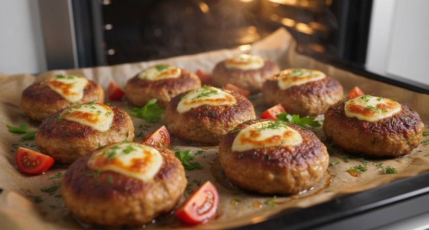 5 лет готовлю котлеты "по-особому": без жарки, без капли масла и без хлеба — получается очень сочно и вкусно, делюсь рецептом