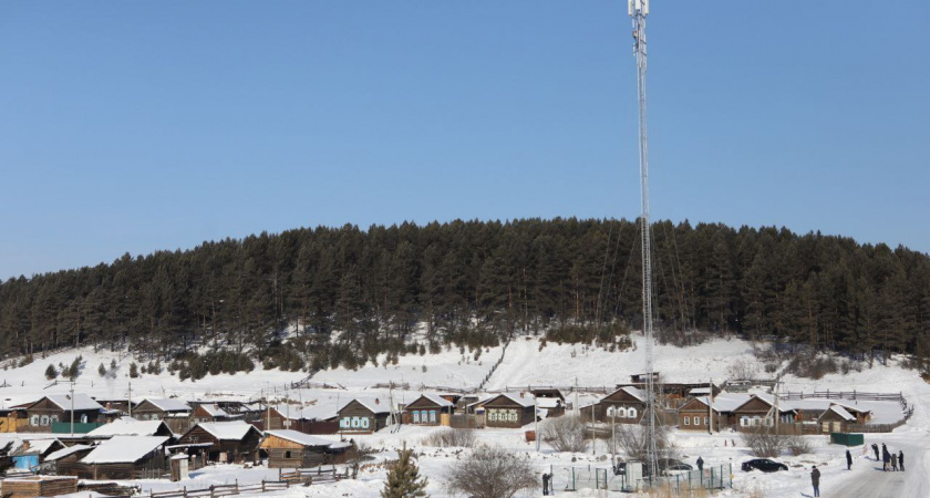 В Иркутской области за год возвели 45 вышек для мобильной связи