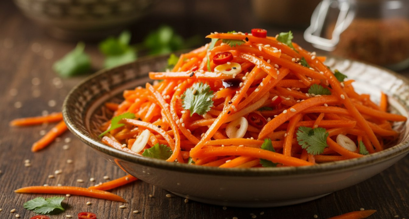 Корейский блогер научил меня быстро нарезать морковь по-корейски без специальной тёрки — делюсь