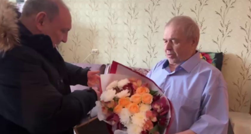 Ветеран из Усолья-Сибирского отметил 85-летие 