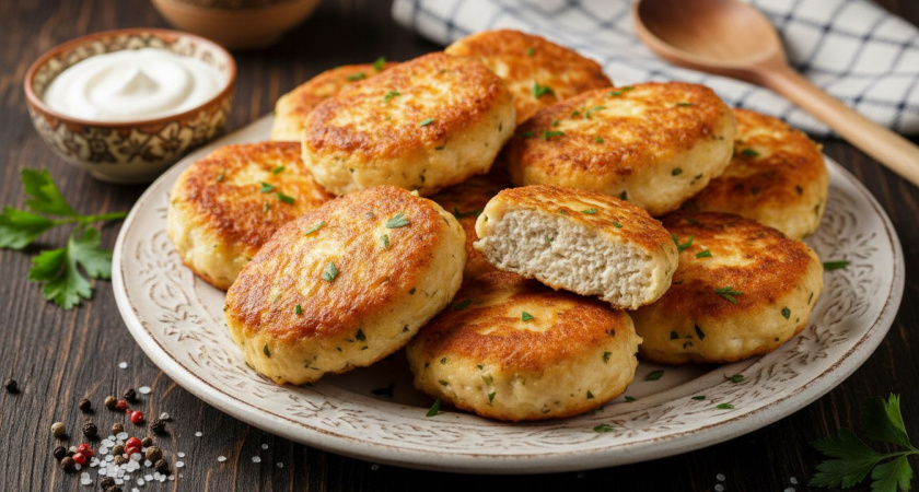 Подсели всей семьей на эту вкуснятину: лучший рецепт котлет из куриной грудки – 30 минут и готово