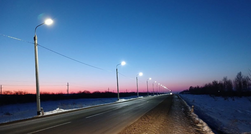 В Иркутской области за год установили 100 километров освещения вдоль трасс