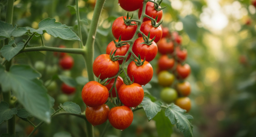 До 12 штук в одной кисти: названы 3 сорта томатов, которые плодоносят как бешеные — вкусные и сладкие