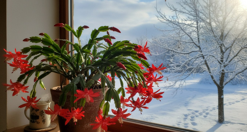 Не на подоконнике и не в холоде: как помочь декабристу выпустить бутоны зимой — нужна только кастрюля