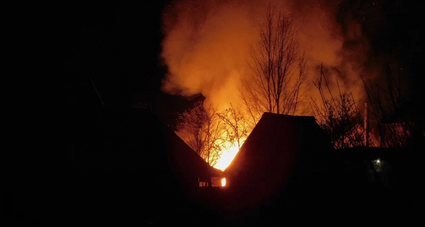 В Иркутской области при пожаре в жилом доме погиб мужчина