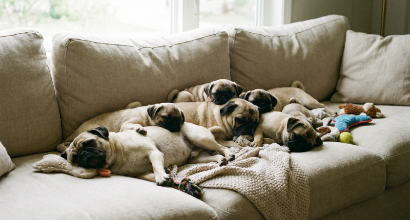 Собаки, которые любят диван больше,чем и вы – идеальный выбор для домоседов