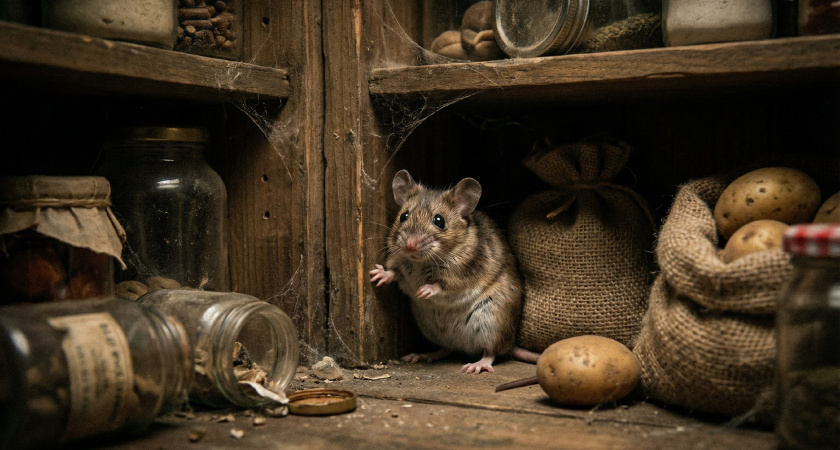 Ни кот, ни ловушки: узнала армейский способ навсегда избавить дом от мышей. Рассказываю, что делать
