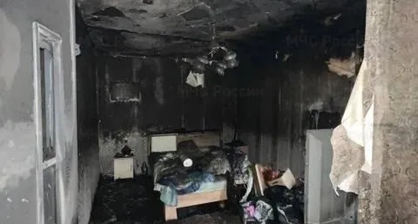 В Иркутской области из-за неисправной проводки загорелся жилой дом