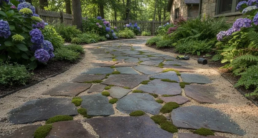 Садовая дорожка без бетона — не пачкается, не трескается и выглядит как новая: метод "вечного" покрытия