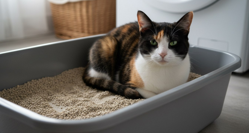 5 секунд, и кошачий лоток чист — проверенный лайфхак, который сэкономит ваше время