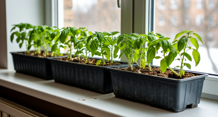 1 ложка на 1 литр — и рассада начнет расти как на дрожжах: станет мощной и крепкой, толщиной с мизинец