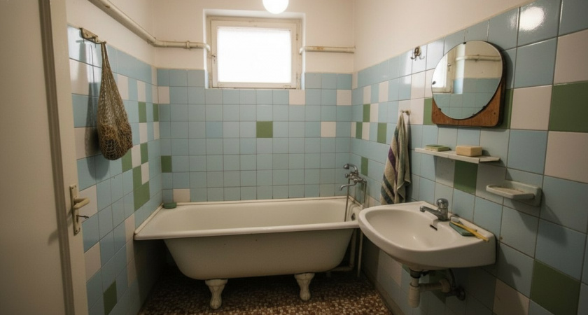 Для чего в "хрущевке" между ванной и кухней было окно — запомните на всю жизнь