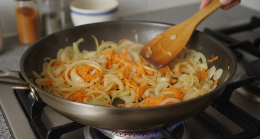 Что обжаривается первым - лук или морковь? Запомните правильную последовательность для приготовления вкусной зажарки