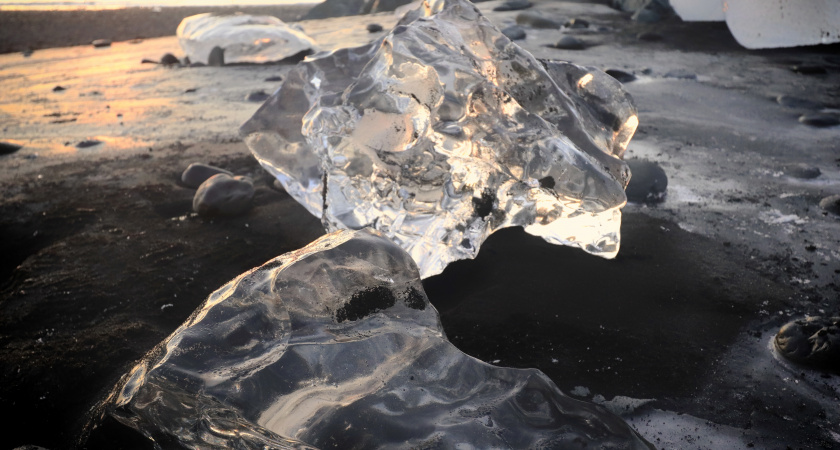 Ледостав сковал Ангару в Усолье-Сибирском