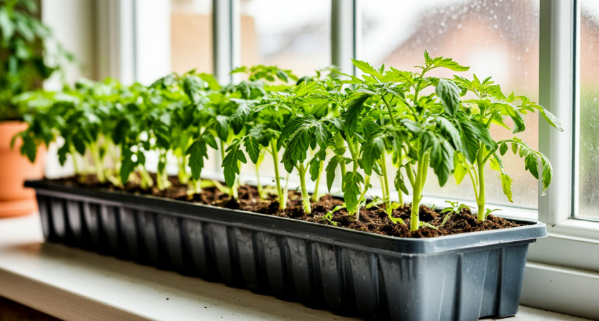 Сажаю томаты и перцы в "пятилитровки" — копеечный способ работает лучше пикировки: рассада как в спа-салоне