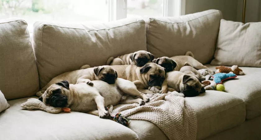Собаки, которые любят диван больше,чем и вы – идеальный выбор для домоседов