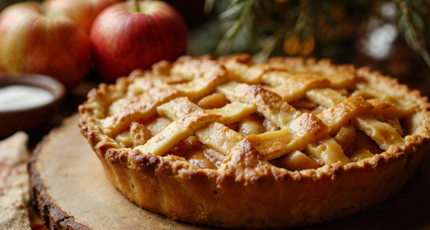 Замешиваем за 5 минут и подаем ароматный яблочный пирог: съедается еще горячим — прекраснее шарлотки