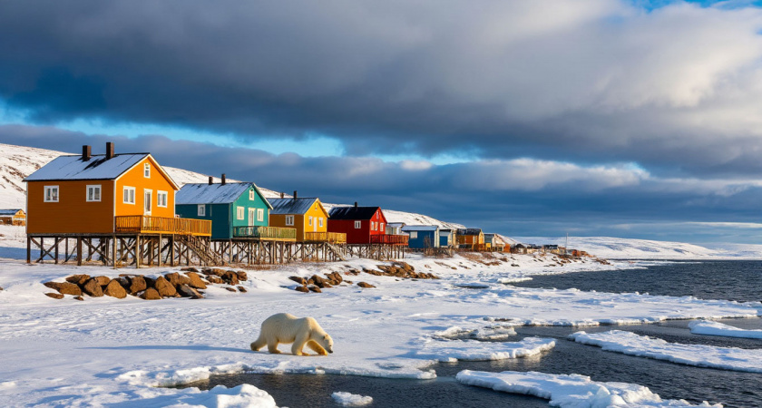 Яйца за 670 рублей и отсутствие дорог: как выживают жители в самом северном городе России