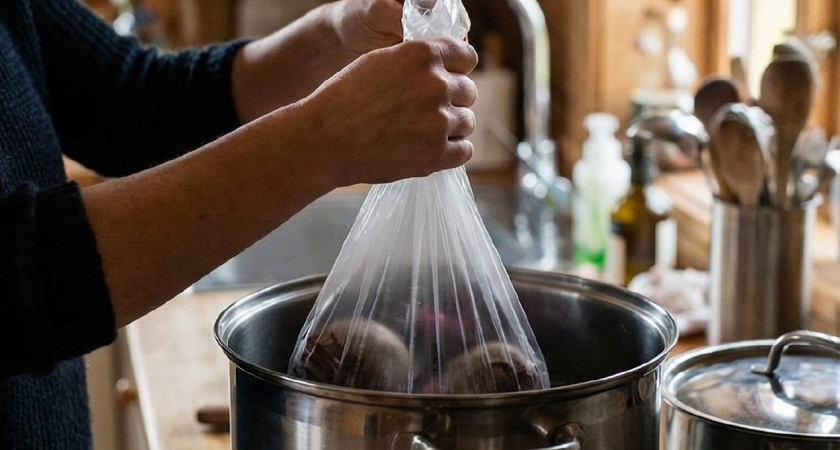 Забудьте о старом способе: варим свеклу в пакете за 20 минут — новый трюк упростит вашу готовку