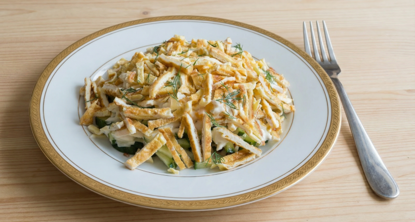 Не салат, а сочная нежность - муж назвал "бомбой": минимум ингредиентов, зато домашних за уши не оттащишь