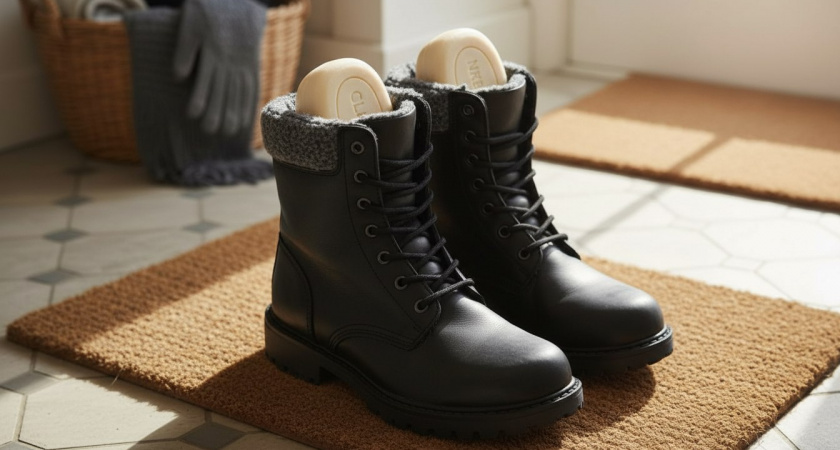 Зимой всегда кладу мыло в обувь после прогулки: классный лайфхак, которому меня научила бабушка
