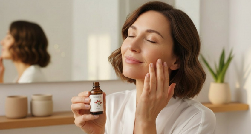 Фарфоровое сияние вместо пигментных пятен: простое масло, которое выравнивает тон и разглаживает кожу