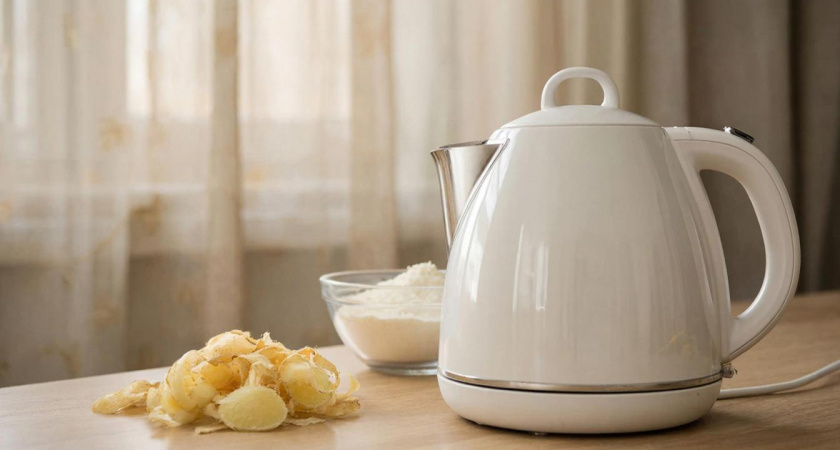 Чайник снова заблестит, если вспомнить дедовский метод с кожурой