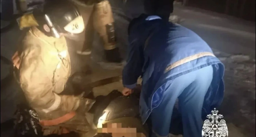 В Иркутской области мужчина погиб в горящем гараже