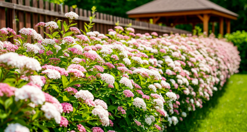 Прекрасные многолетники для зонирования: выдержат -35 и не принесут хлопот — бирючина, спирея и барбарис