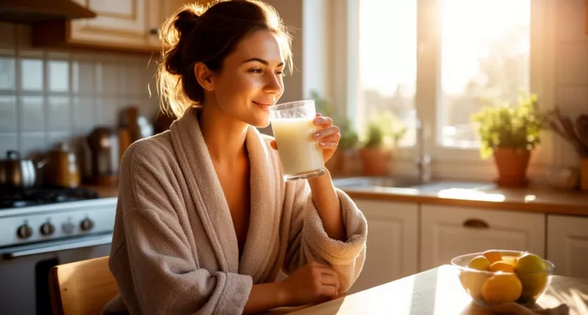 Не чай, не кофе и не цикорий: ученые назвали идеальный утренний напиток — он улучшает кожу и пищеварение