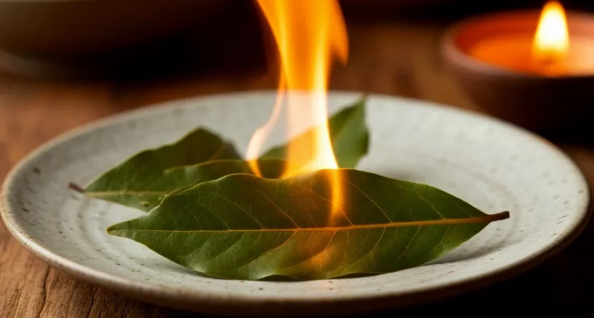 Просто зажгите лавровый лист в квартире — не все знают, для чего это нужно