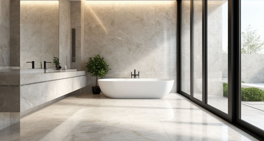 Плитку в ванной укладывать больше не модно: мастера выбирают новый материал — в разы долговечнее и дешевле