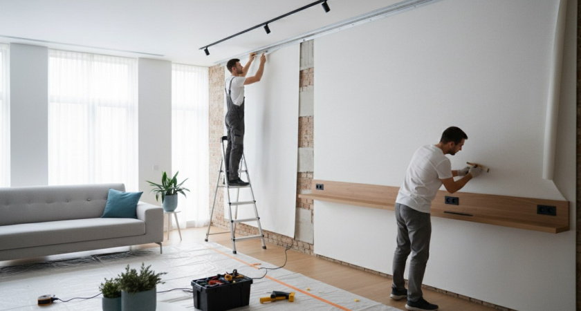 Умные хозяева больше не штукатурят стены под покраску: нашли способ дешевле и быстрее натянуть стены – новый хит в отделке и ремонте