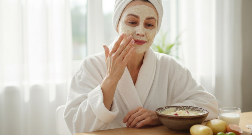 Больше 3 лет пользуюсь маской из картофеля и не замечаю, что старею: морщинки не появляются, а косметолога давно не посещаю