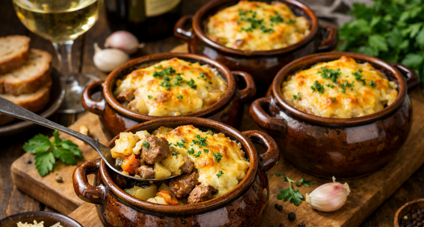 Теперь готовлю мясо по-французски в горшочках: нежная картошка с грибами и сочная свинина, которые тают во рту