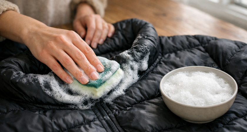 Почистите воротник пуховика без стирки: 2 домашних средства — результат как после химчистки