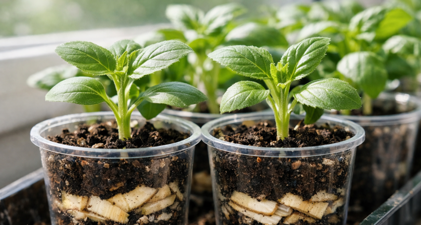 Кладем на дно контейнера это – и рассада толщиной с мизинец: не отходы, а сокровище