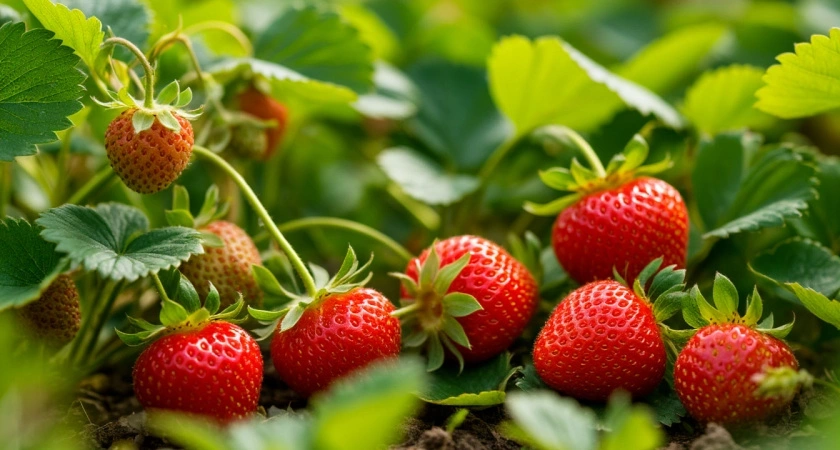 Ягод как звезд на небе: разводим 10 капель в воде — и поливаем клубнику