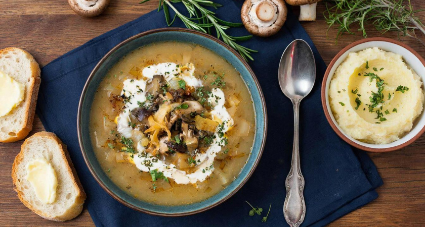 Грибной суп с перловкой идеален в Пост и без мяса вкуснотища. Подходит на каждый день