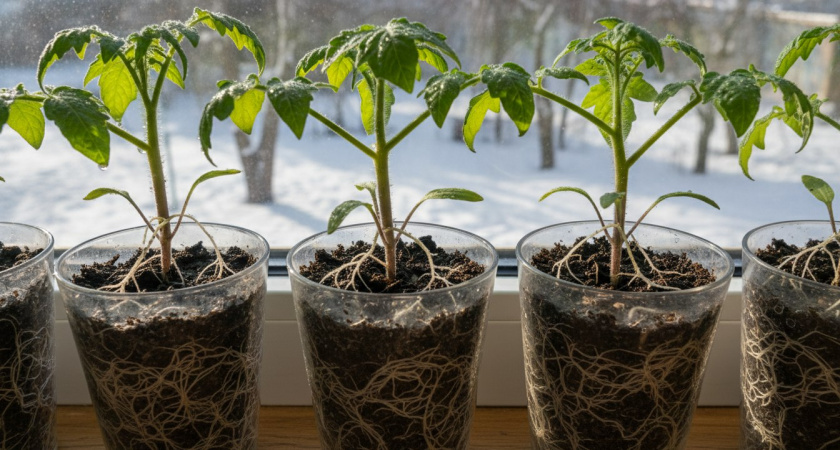 Жалею, что не делал раньше: в банку воды кидаю 1 таблетку — рассада "прёт" сразу после всходов. Экономия бюджета и времени