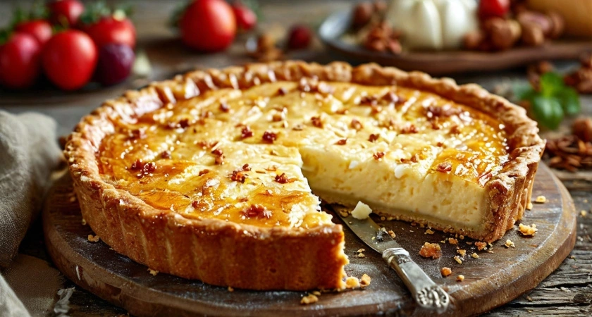 Ватрушки и сырники в пролете: вместо них готовим "ленивый творожник" — этот пирог нежнее пуха