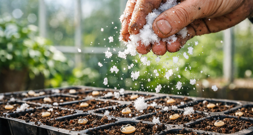 Опытные дачники сеют томаты прямо в снег: рассада вырастает мощной и крепкой — полезный совет
