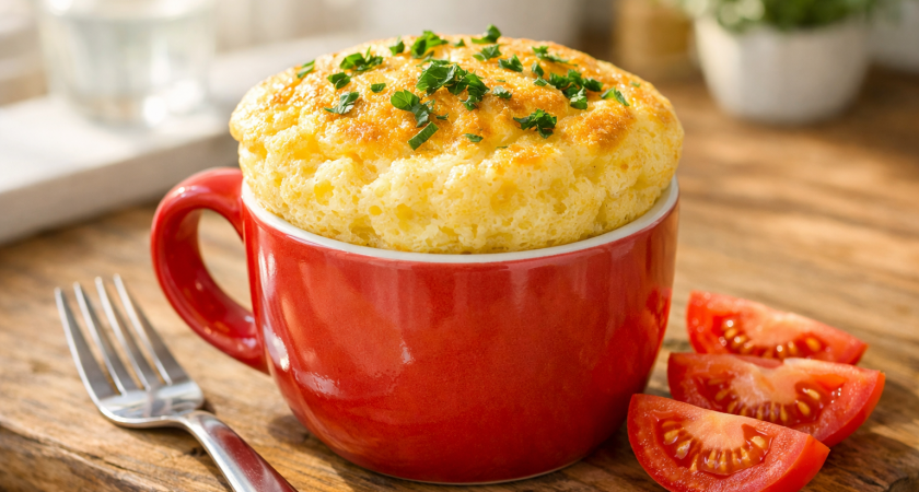 Яичницу на сковородке больше не жарю — беру простую кружку: получается в разы вкуснее