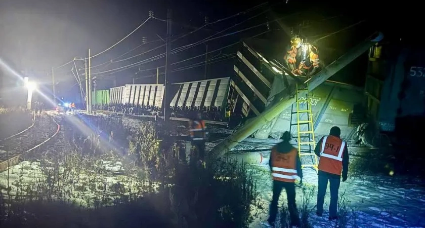 В Иркутской области 20 железнодорожников наказали после схода поезда с рельсов