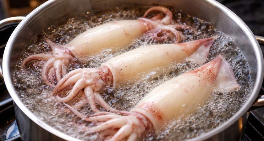 Сколько варить кальмара, чтобы не стал резиновым: правило двух минут, о котором забывают 99% хозяек