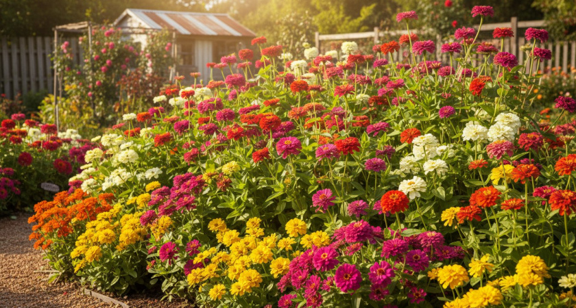 Шикарный однолетник для сада — цветет с июня и до самых заморозков: прост в уходе и абсолютно неприхотлив