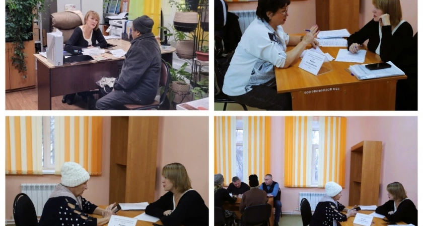 Фото к статье: Директор Управления соцзащиты Елена Воронина провела личный приём граждан