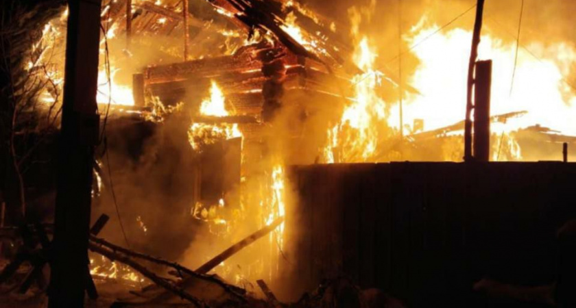 Трагедия в Усольском районе: пожар унёс жизни двух человек