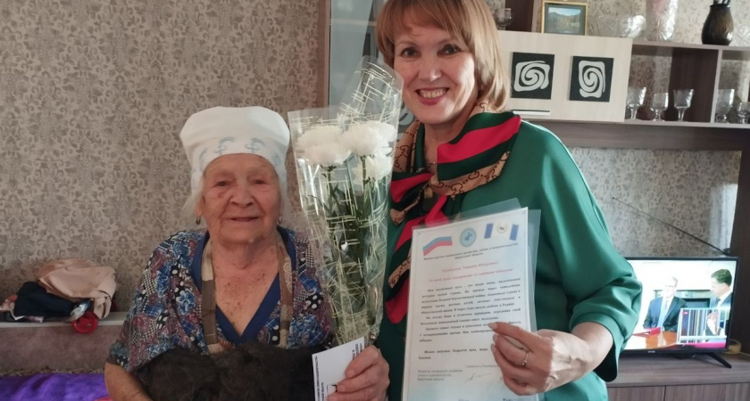 Трудиться и жить честно – секрет долголетия 95-летней усольчанки Татьяны Фёдоровны Смирновой